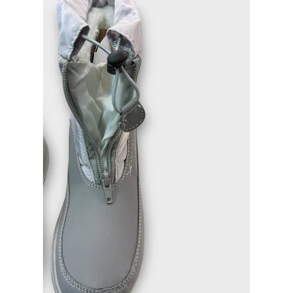 Arctix Tracer Winter Boot Womens Size‎ 6 Greystone Quilted Faux Suede Mid Shaft
